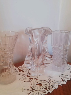 Crystal vase like new