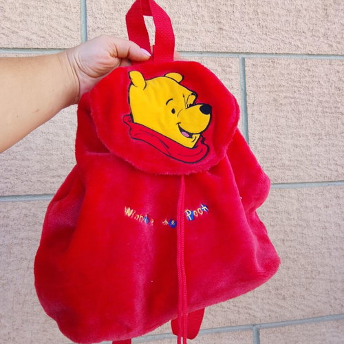 Παιδικό λούτρινο σακίδιο πλάτης Winnie the Pooh, Disney Gattegno Co.