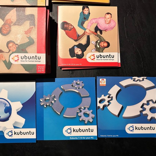 Various Ubuntu and Kubuntu editions new, package