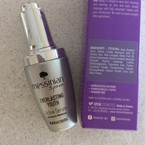 Messinian Spa Everlasting Youth Face Serum new, 30ml