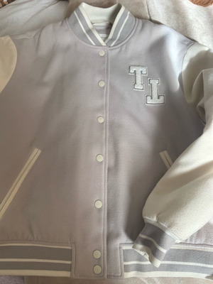 Tom Tailor jacket like new, grey beige quilted