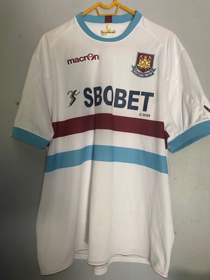 West Ham United Third Shirt 2011/12 Macron used XL