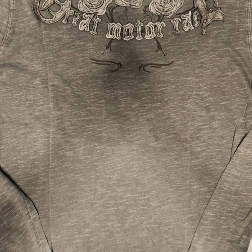 Von Dutch men's blouse used, gray, size M