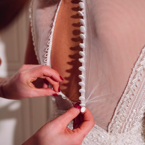 Wedding dress by Primalicia Bridal Designers