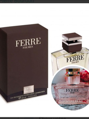 Gianfranco Ferre Ferre for Men και Ferre Rose μίνι αρώματα σαν καινούργια