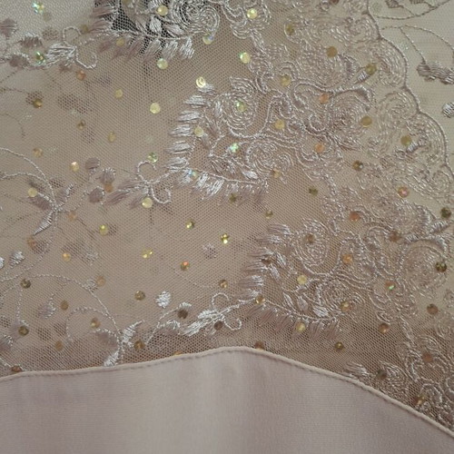Beige top with lace Flirt by Fani Tsakiri, like new, size L/XL