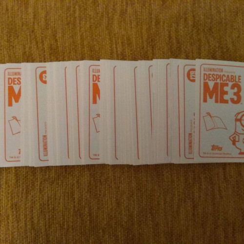 Topps Despicable Me 3 Sticker Album new with 180 stickers