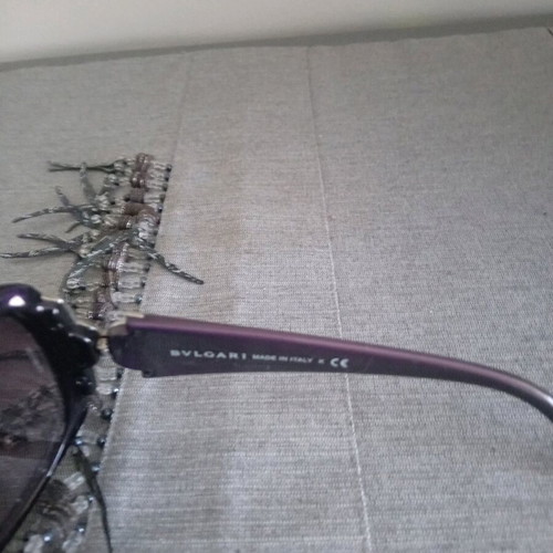 Bvlgari sunglasses used, plastic, without case, black