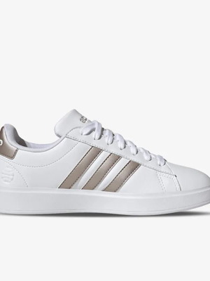 Adidas Grand Court Cloudfoam women's sneaker used, white size 40