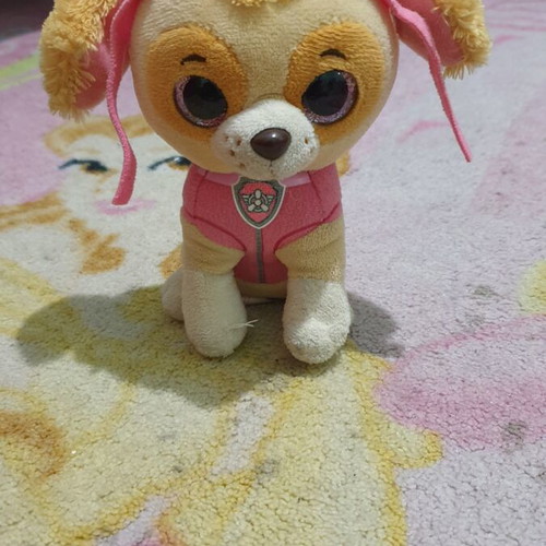 Skye Paw Patrol Ty Beanie Boos plush toy like new, 15 cm
