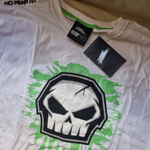 No Fear T-shirt new, men's large, white
