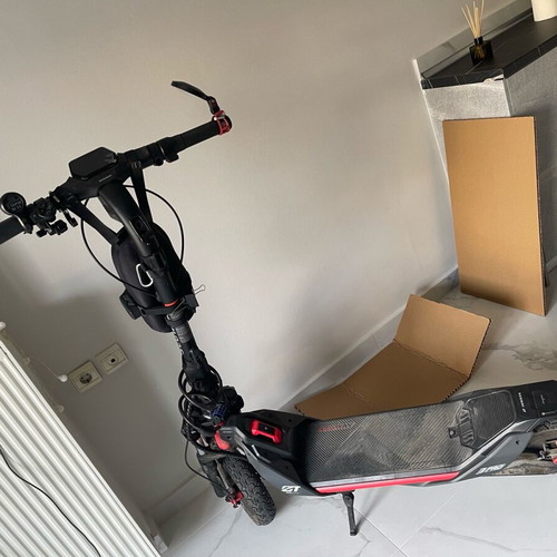 Segway ZT3 Pro used with suspension and extra accessories