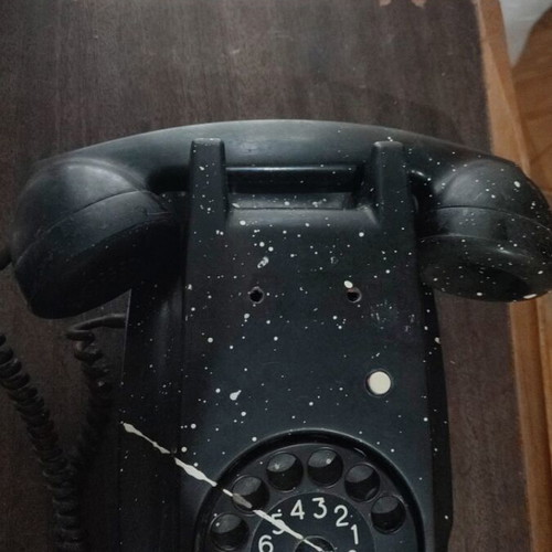 Ericsson 1951 telephone used with crack, collectible design