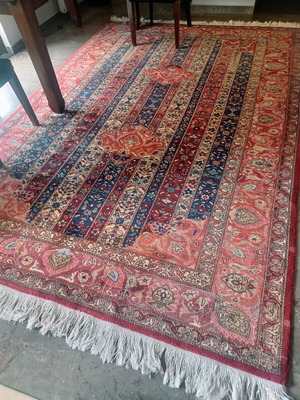 Handmade wool rug 3.00×2.00 like new