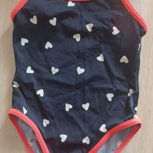 One-piece swimsuits used for ages 3-4, size 98/104, multicolored
