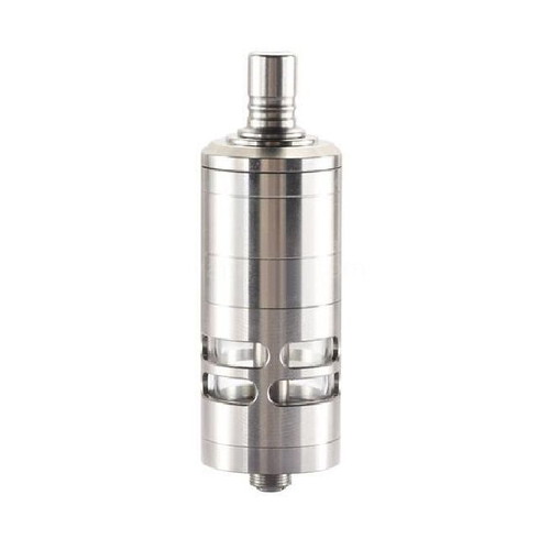 Corona V6 MTL 23mm stainless steel atomizer used by Steampipes