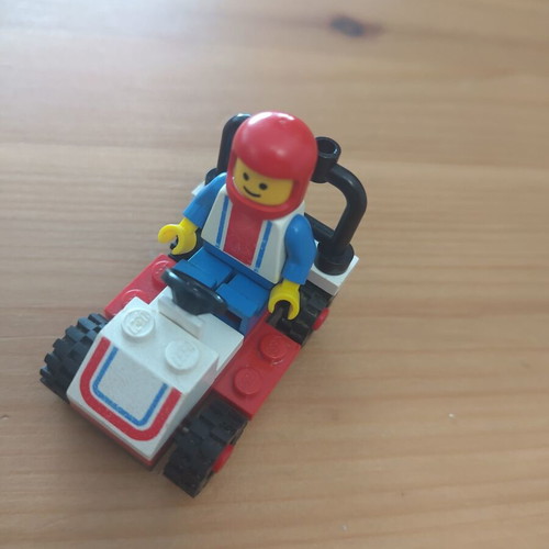 Lego vintage set Race Car 6609 used