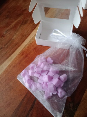 Wax melts βανίλια ορχιδέα σαν καινούργιο, 50γρ από κερί σόγιας