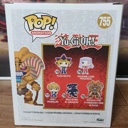 Funko Pop! Yu-Gi-Oh! Exodia the Forbidden One #755 new vinyl figure