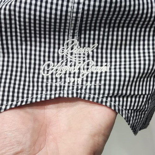 Diesel shirt XL used, two-tone checkered