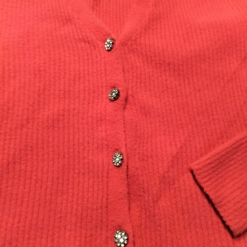 Zara cardigan used, pink, size S, warm with buttons