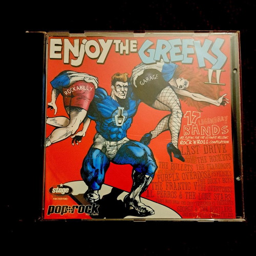 Enjoy The Greeks II CD used, Greek rock compilation