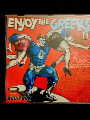 Enjoy The Greeks II CD μεταχειρισμένο, ελληνικό rock
