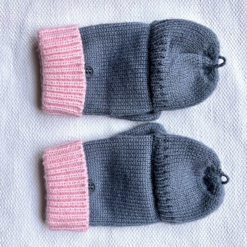 Mothercare knitted hat, gloves, scarf set 3-6 years like new