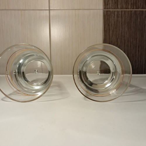 Baileys set of 2 collectible liqueur glasses new