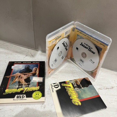 The Return of Swamp Thing Blu-ray like new, no subtitles