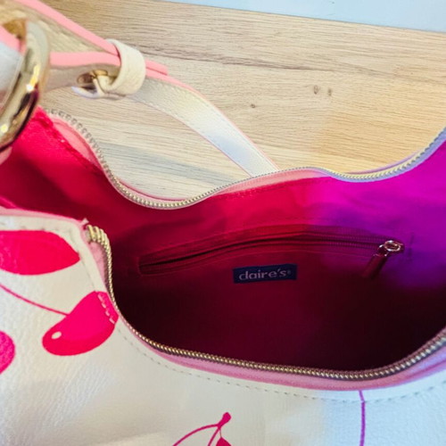 Claire's shoulder bag with cherries like new