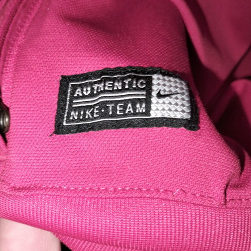 Nike jacket size medium like new, black and red