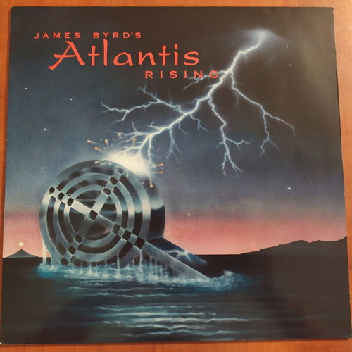 James Byrd's Atlantis Rising LP like new, metal
