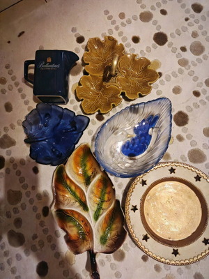 Serving platters like new, all together