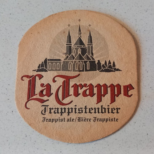La Trappe coaster used