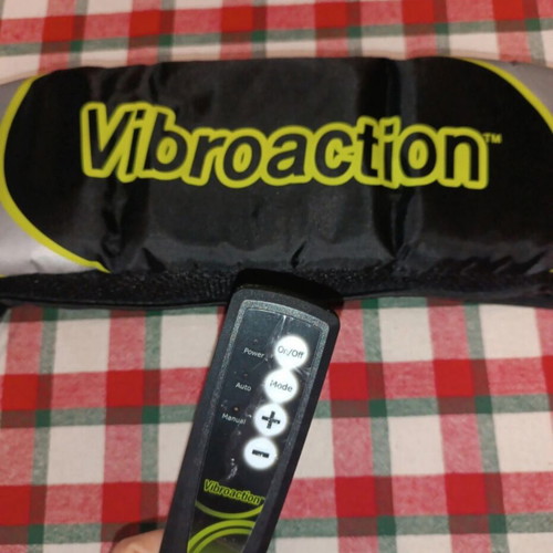 Vibroaction passive exercise belt