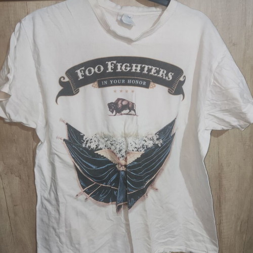 Foo Fighters t-shirt, medium, white