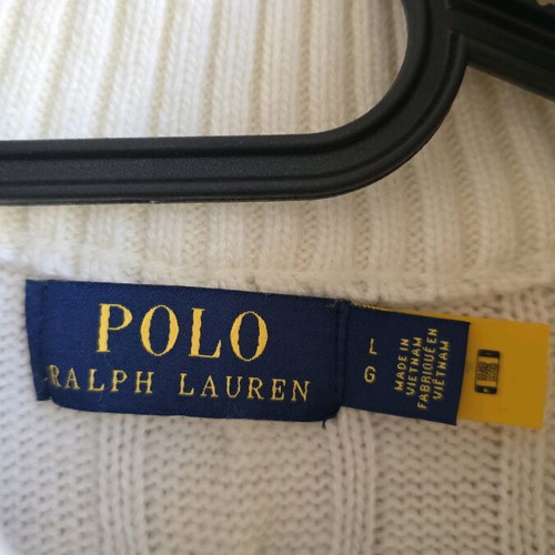 Polo Ralph Lauren long-sleeve white like new