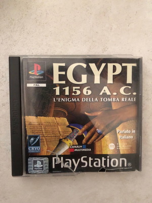 Egypt 1156 A.C. PlayStation 1 Italian complete used