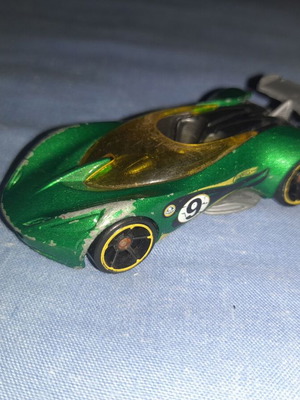 Hot Wheels Lotus Concept diecast αυτοκίνητο μεταχειρισμένο με φθορές στο χρώμα