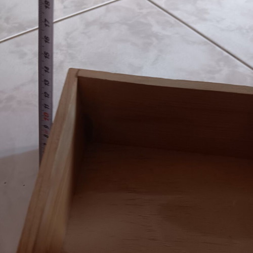 Wooden boxes, set of 4