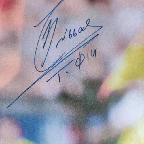 Signed photo of Takis Fyssas new, official copy