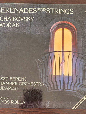 Tchaikovsky Dvorak Serenades for Strings Vinyl LP like new, classical