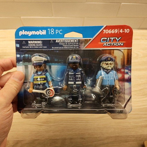 Playmobil City Action Police Team 70669 New, sealed