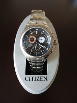 Ρολόι Citizen σαν καινούργιο, ασημί, ανδρικό