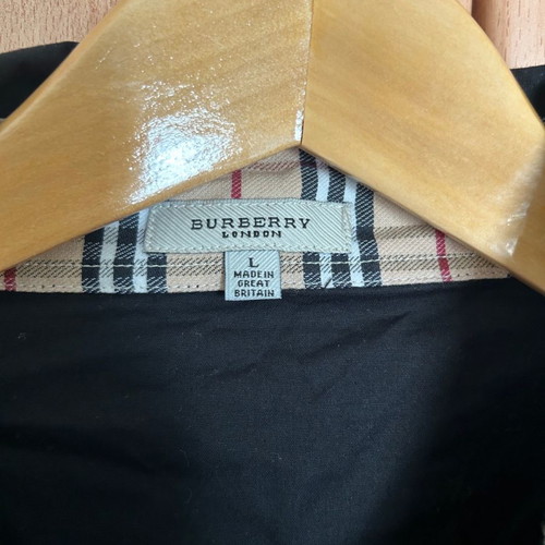 Burberry women's black shirt used, size M/L