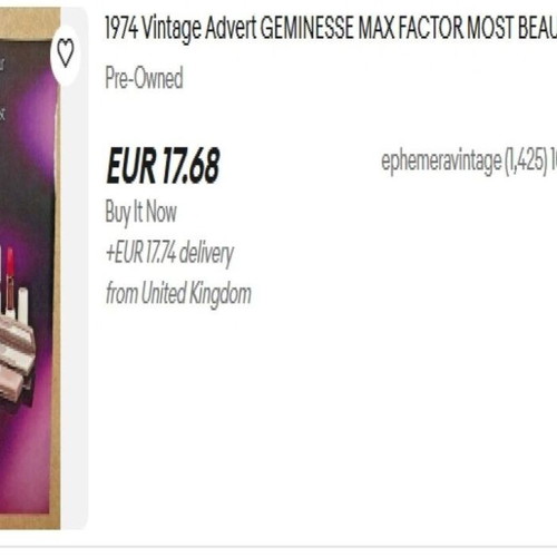 Max Factor Geminisse toning lotion 150ml like new