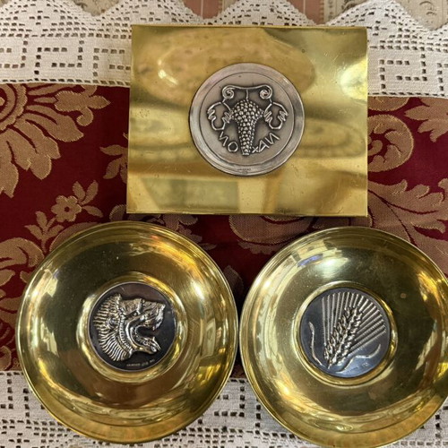 Lalaounis collection 2 bowls and 1 box like new