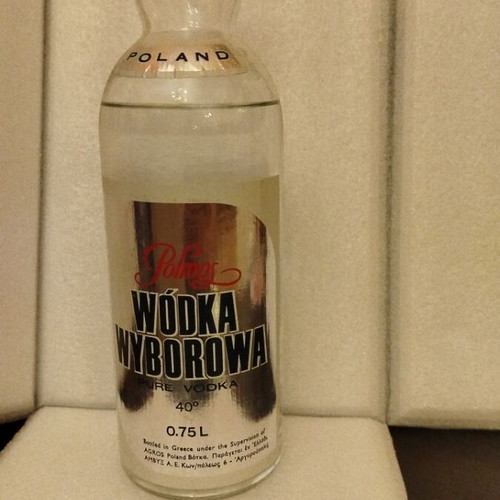 Wyborowa Vodka sealed vintage 1960-1970