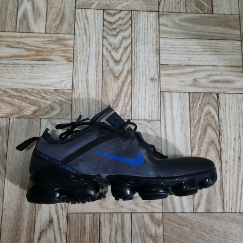 Nike women's sneakers used, sports style, size 38.5, gray and blue